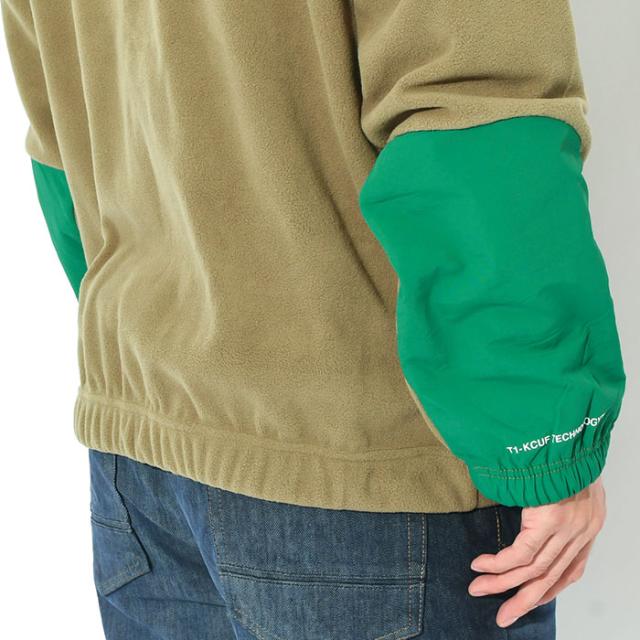 HUFハフのジャケット Range Quarter Zip Polar Fleece05