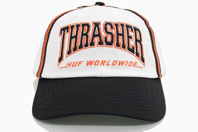 HUFハフのキャップ THRASHER Center Field Snapback Cap02