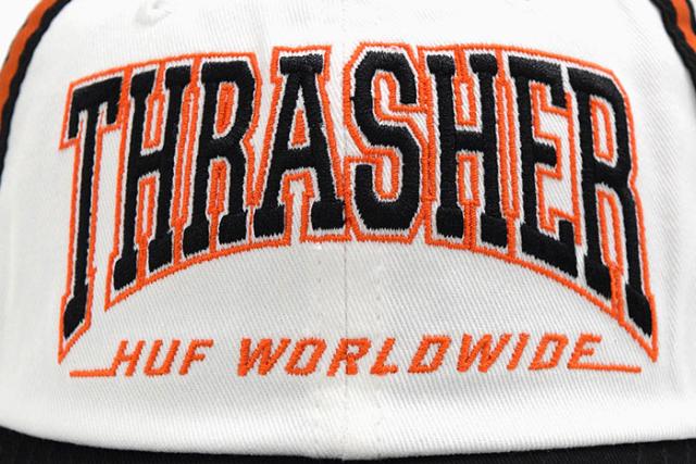 HUFハフのキャップ THRASHER Center Field Snapback Cap03