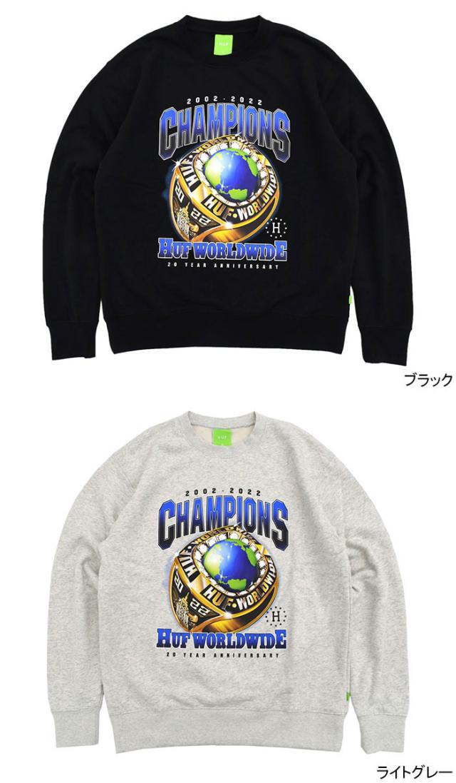 HUFハフのトレーナー Champions Crewneck Sweat03