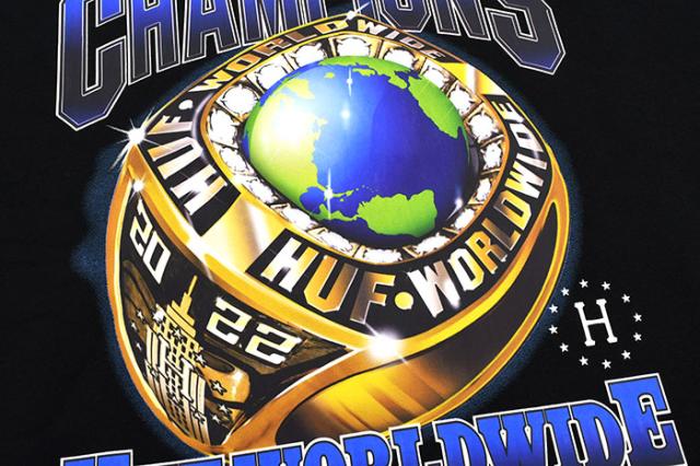 HUFハフのトレーナー Champions Crewneck Sweat05