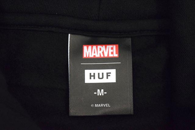 HUFハフのパーカー MARVEL AVENGERS Night Prowling Pullover Hoodie05