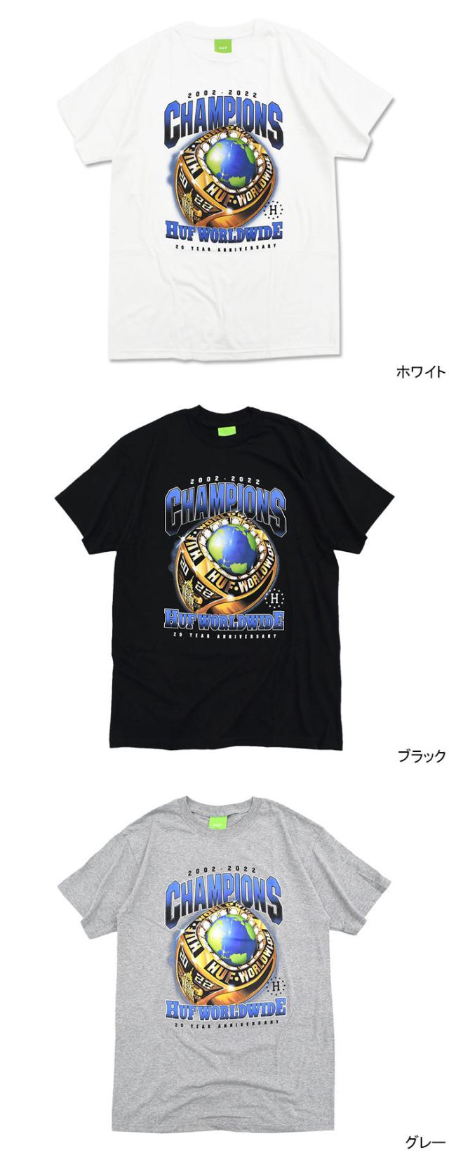 HUFハフのTシャツ Champions03
