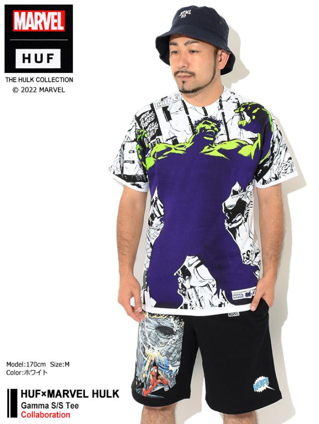 HUFハフのTシャツ MARVEL HULK Gamma01