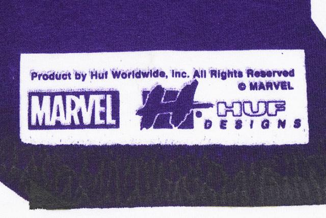 HUFハフのTシャツ MARVEL HULK Gamma06