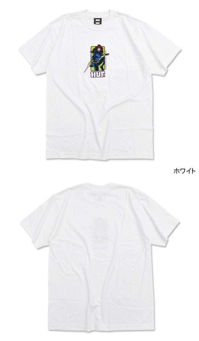 HUFハフのTシャツ MARVEL AVENGERS Black Widow04