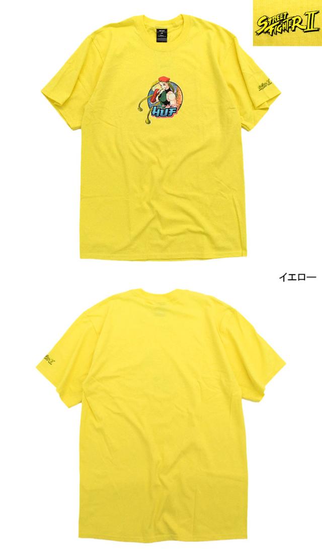 HUFハフのTシャツ STREET FIGHTER II Cammy04
