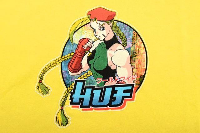 HUFハフのTシャツ STREET FIGHTER II Cammy05