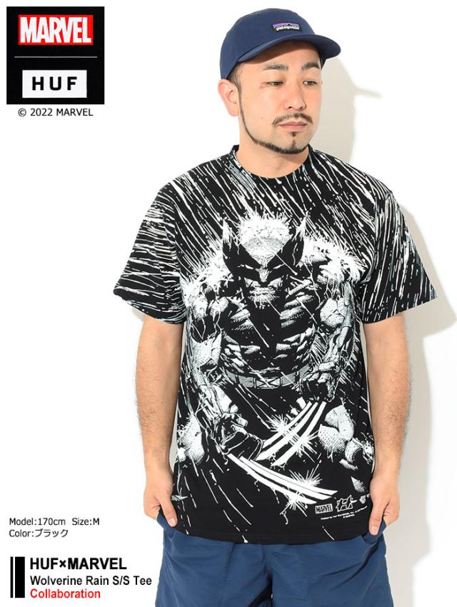 HUFハフのTシャツ MARVEL Wolverine Rain01