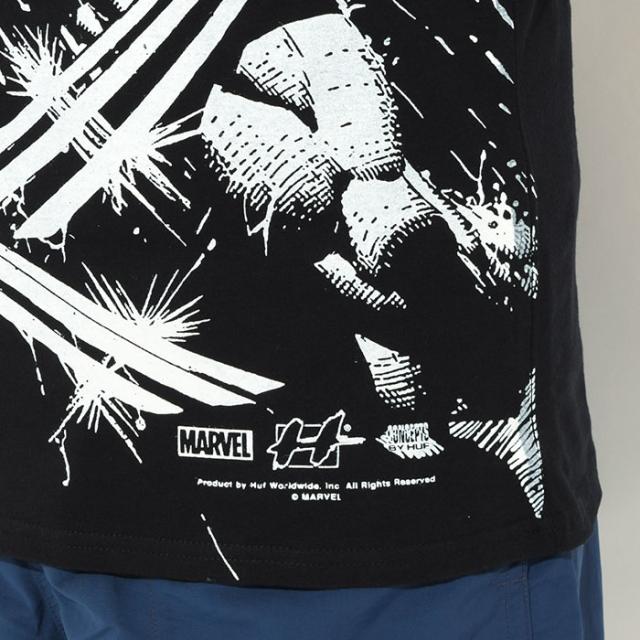 HUFハフのTシャツ MARVEL Wolverine Rain03