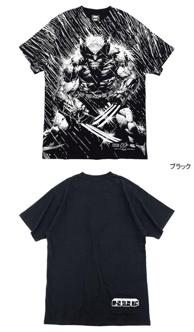 HUFハフのTシャツ MARVEL Wolverine Rain05