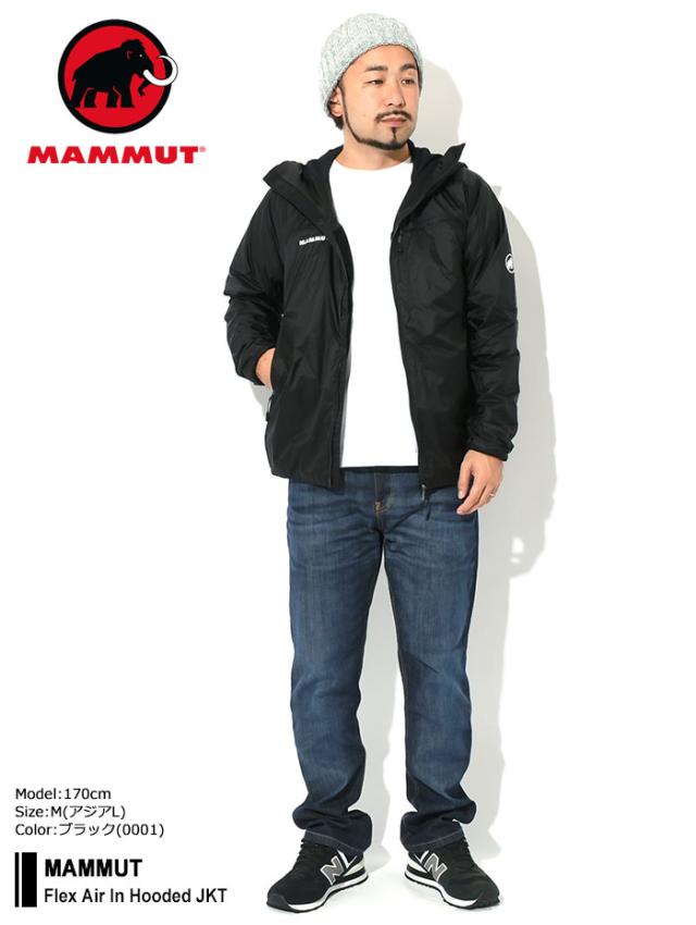 MAMMUTマムートのジャケット Flex Air In Hooded01