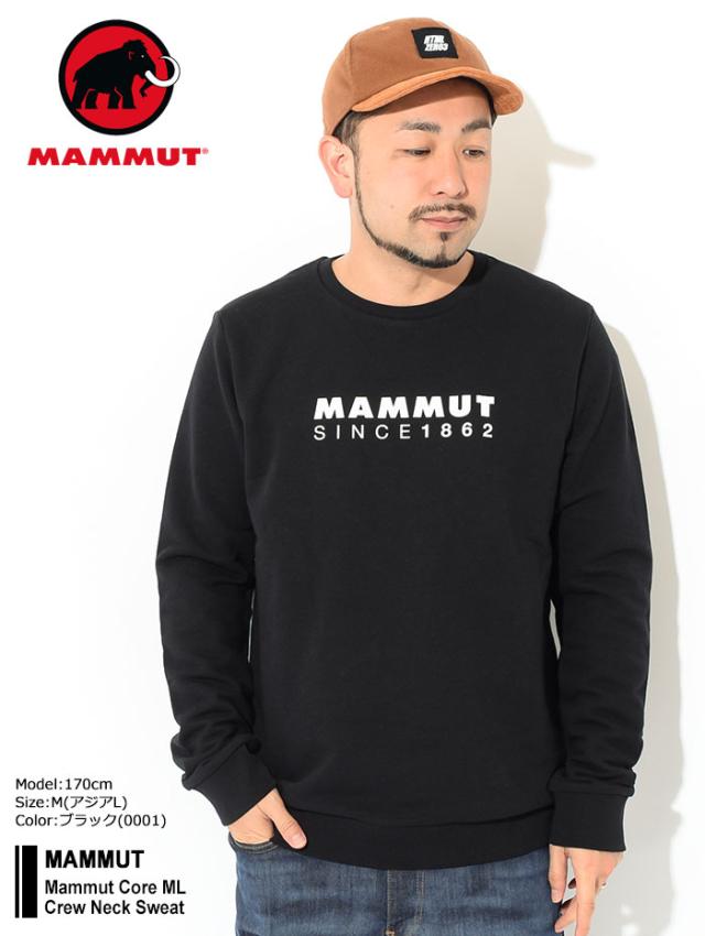 MAMMUTマムートのカットソー Mammut Core ML Crew Neck Sweat01