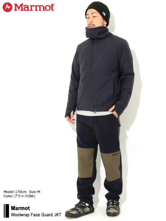 Marmotマーモットのジャケット ZERO Woolwrap Face Guard01