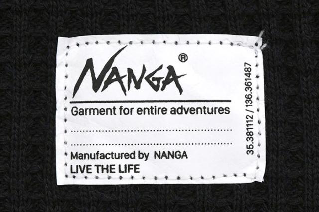 NANGAナンガのTシャツ ECO Hybrid Waffle06