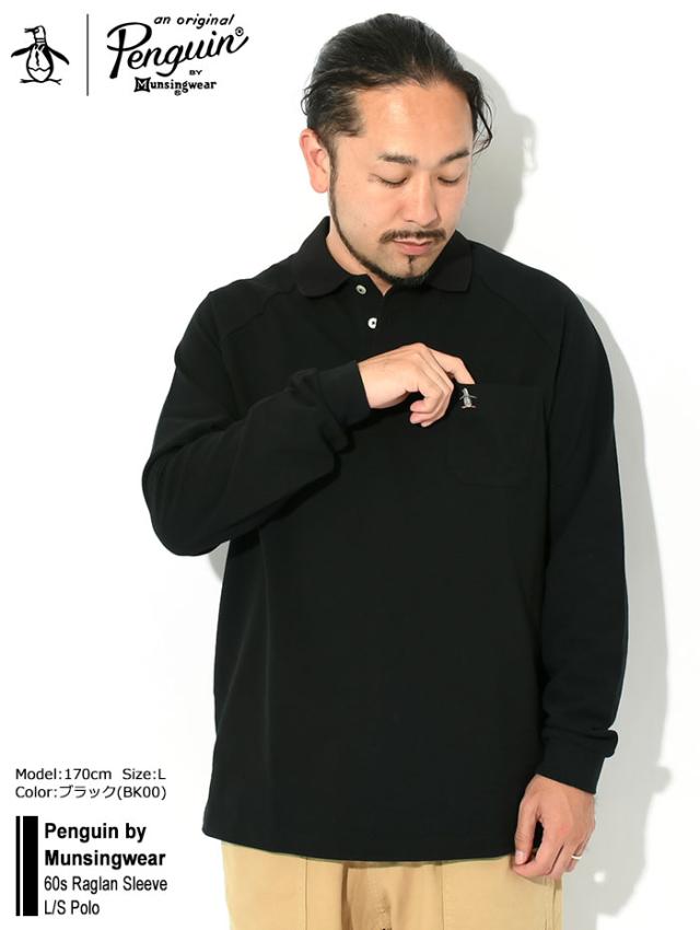 Penguin by Munsingwearペンギン バイ マンシングウェアのポロシャツ 60s Raglan Sleeve Polo01