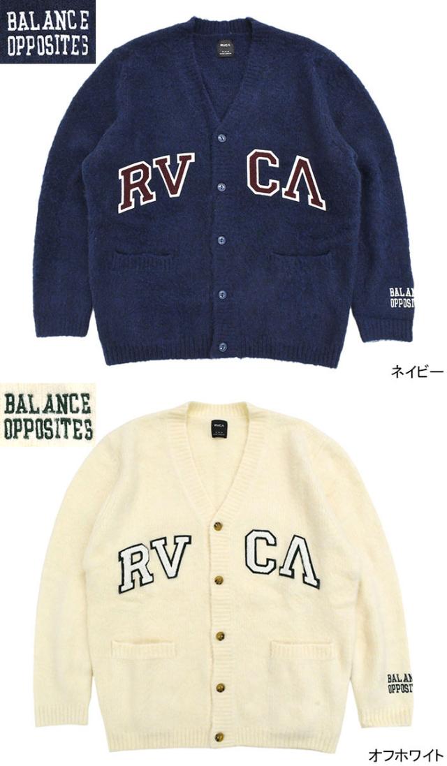 RVCAルーカのカーディガン Hitter Mohair Cardigan06