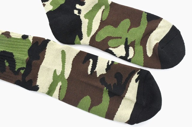 ステューシー STUSSY ソックス メンズ Stock Camo stussy crew socks