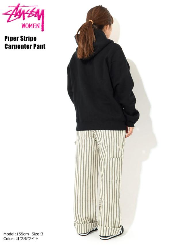 STUSSYステューシーのパンツ WOMEN Piper Stripe Carpenter Pant01
