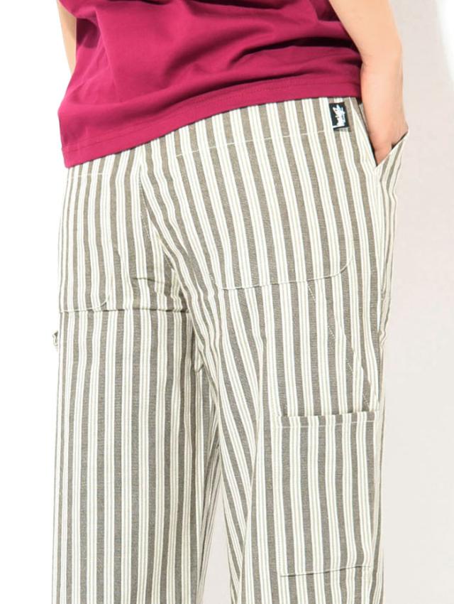 STUSSYステューシーのパンツ WOMEN Piper Stripe Carpenter Pant03