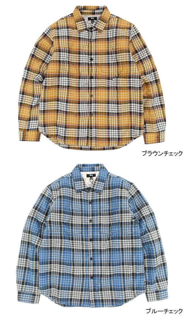 STUSSYステューシーのジャケット Quilted Lined Plaid Shirt06
