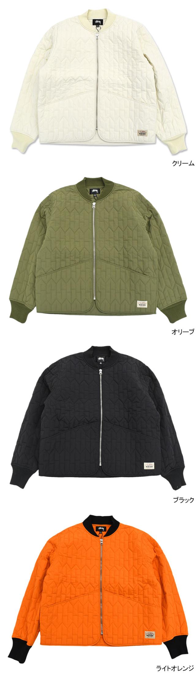 STUSSYステューシーのジャケット S Quilted Liner06
