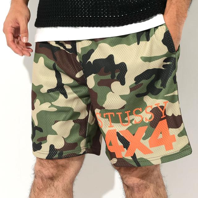 STUSSYステューシーのハーフパンツ 4×4 Mesh Short04