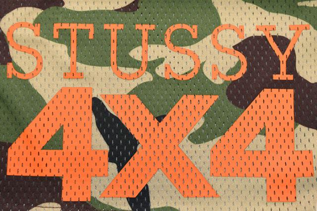 STUSSYステューシーのハーフパンツ 4×4 Mesh Short07