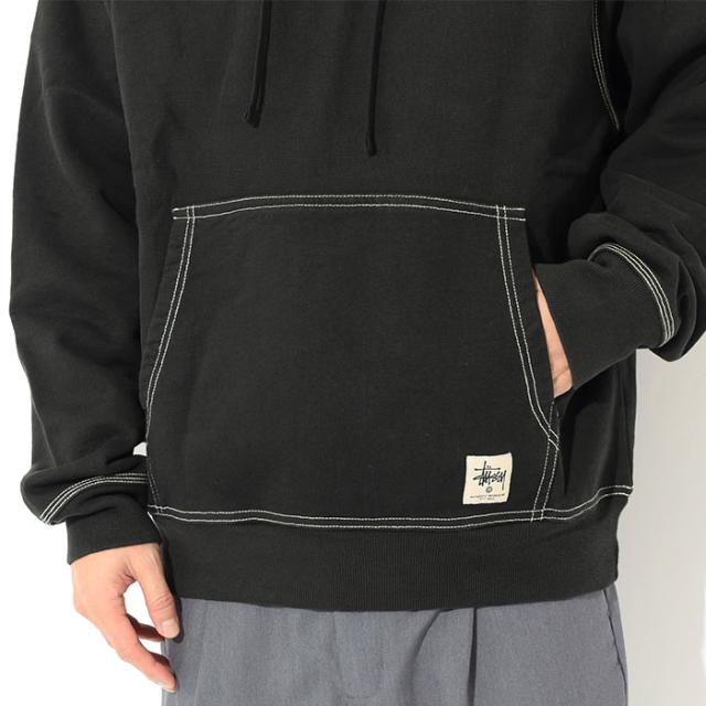 STUSSYステューシーのパーカー Contrast Stitch Label Pullover Hoodie03