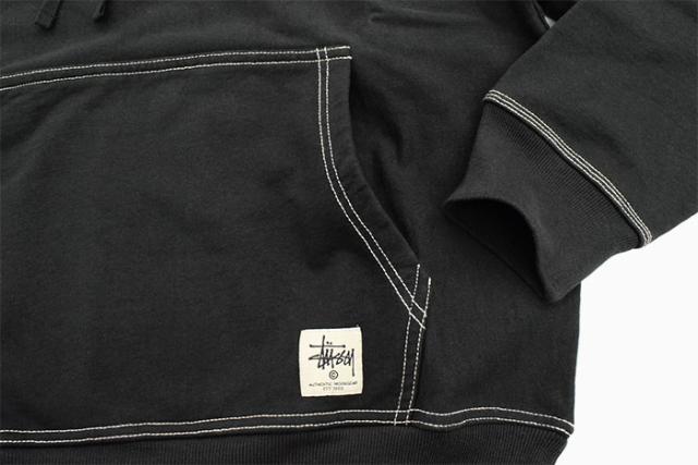 STUSSYステューシーのパーカー Contrast Stitch Label Pullover Hoodie07