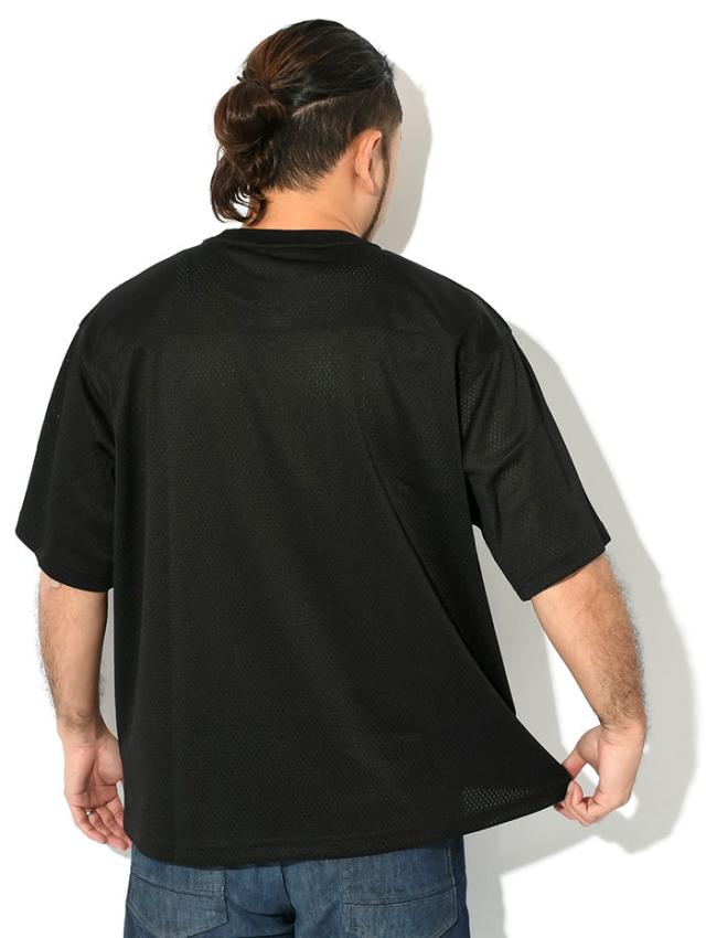 STUSSYステューシーのカットソー 4×4 Mesh Football Jersey03