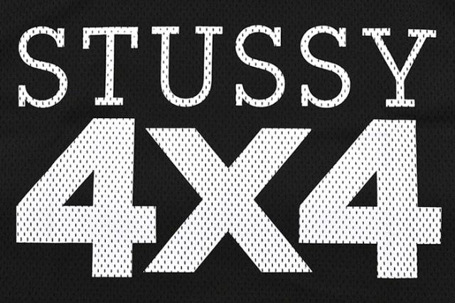 STUSSYステューシーのカットソー 4×4 Mesh Football Jersey06