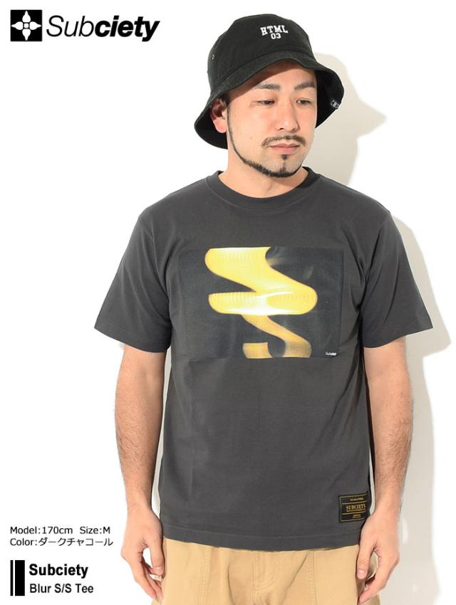 SubcietyサブサエティのTシャツ Blur01