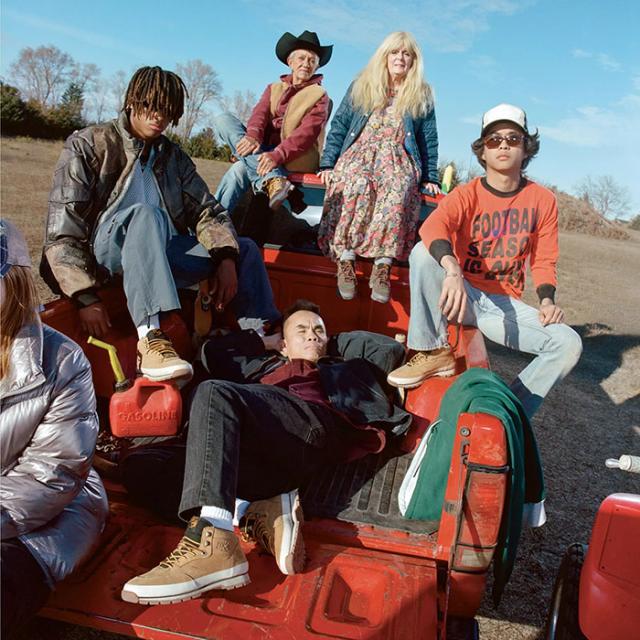 VANSバンズのブーツ ハーフキャブ03