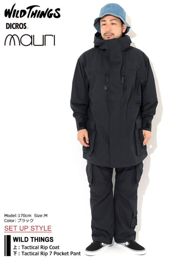 ワイルドシングス WILD THINGS ジャケット メンズ タクティカル リップ