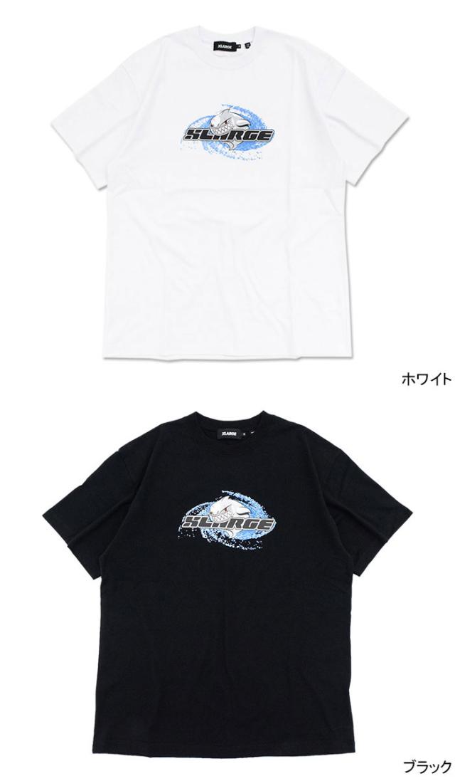 X-LARGEエクストララージのTシャツ Silver Shark03