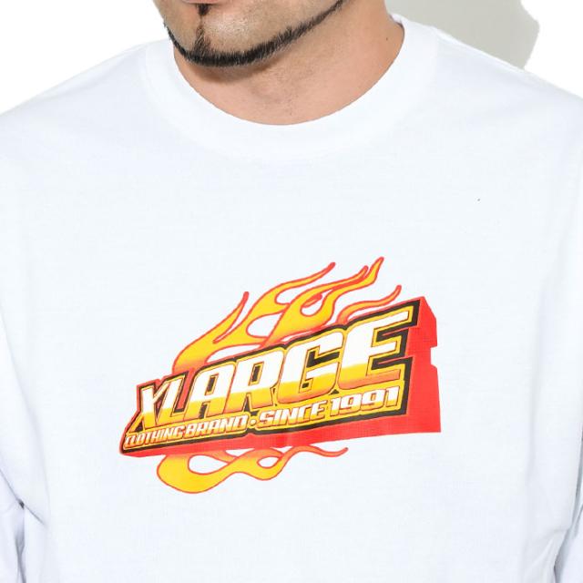 X-LARGEエクストララージのTシャツ Hot Road02