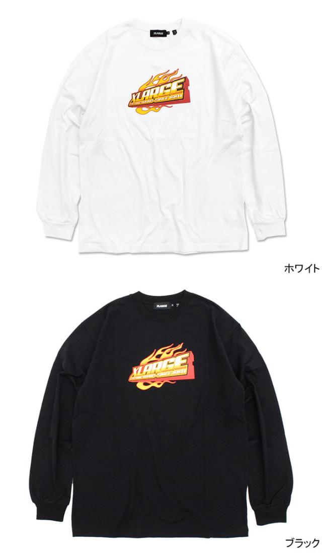 X-LARGEエクストララージのTシャツ Hot Road03