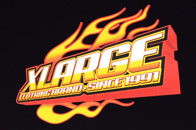 X-LARGEエクストララージのTシャツ Hot Road05