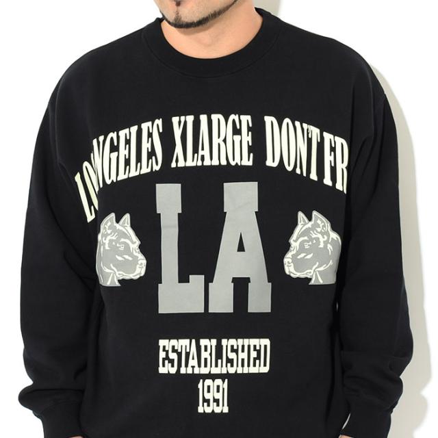 X-LARGEエクストララージのトレーナー Big Print Crew Neck Sweat02