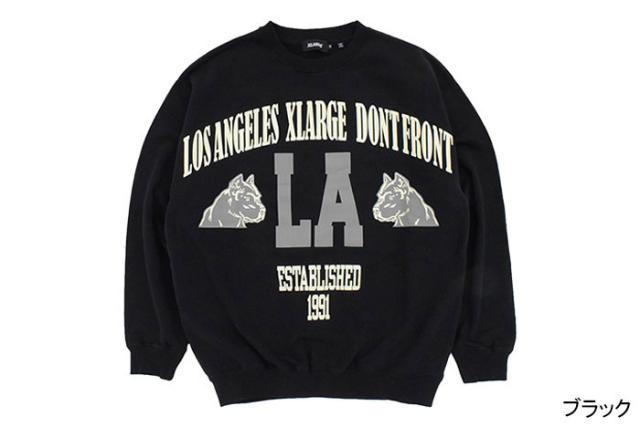 X-LARGEエクストララージのトレーナー Big Print Crew Neck Sweat03