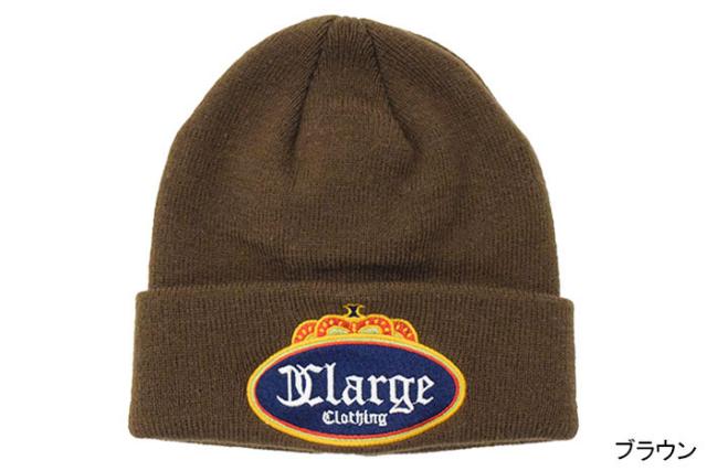 X-LARGEエクストララージのニット帽 Crown Cuff Beanie01