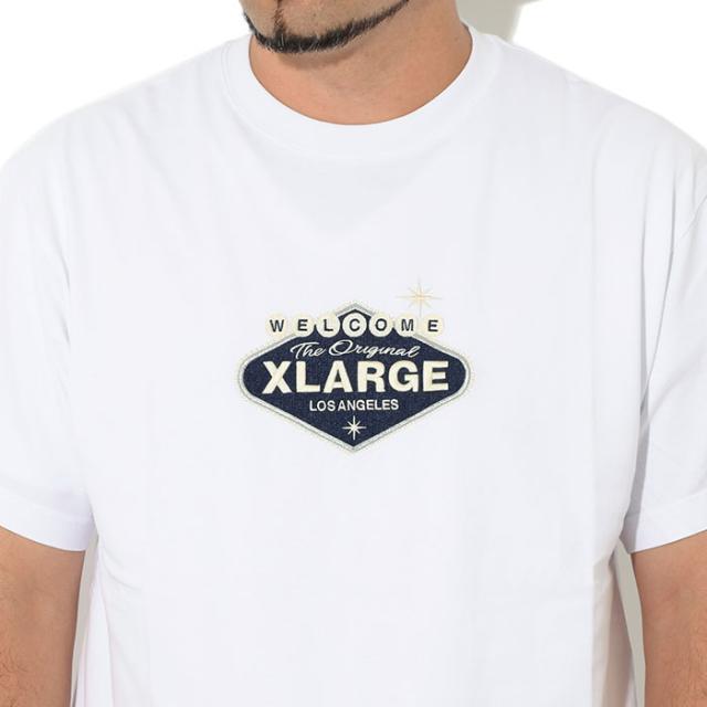 X-LARGEエクストララージのTシャツ Sign Logo02