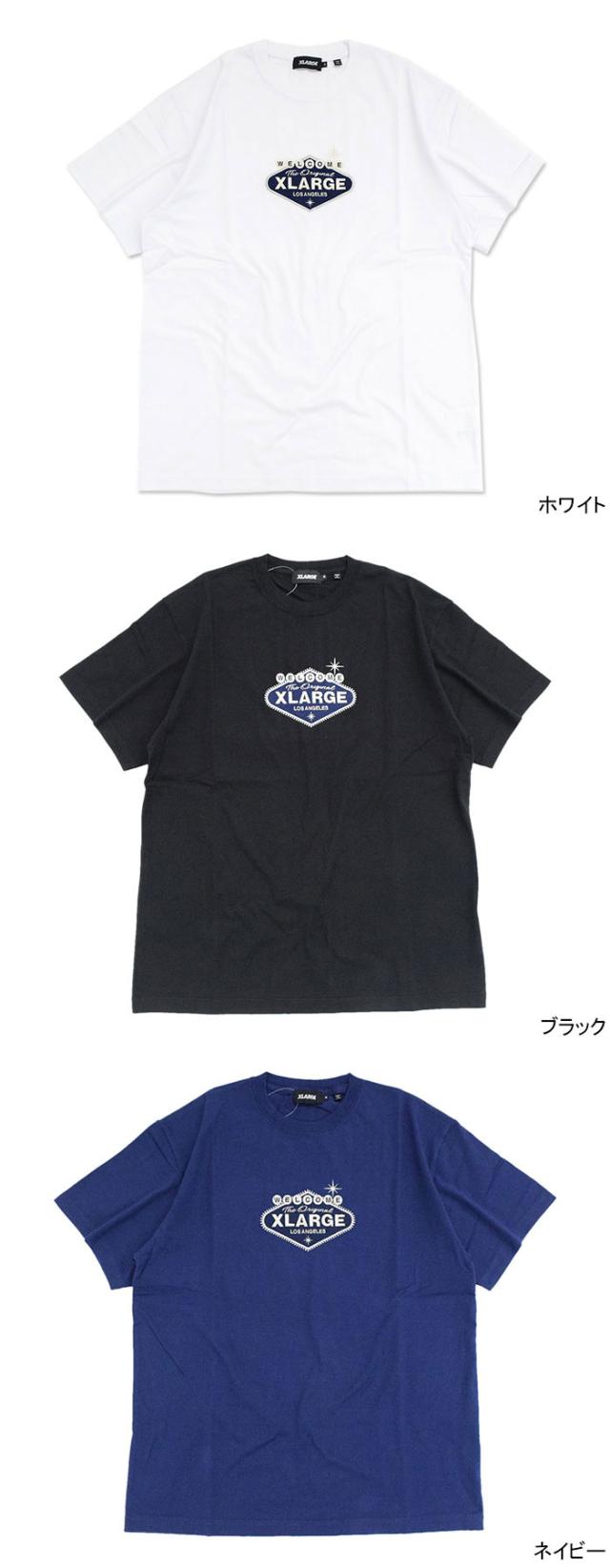 X-LARGEエクストララージのTシャツ Sign Logo03