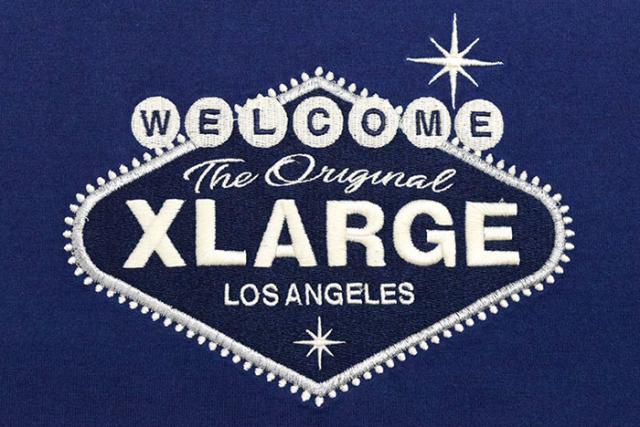 X-LARGEエクストララージのTシャツ Sign Logo06