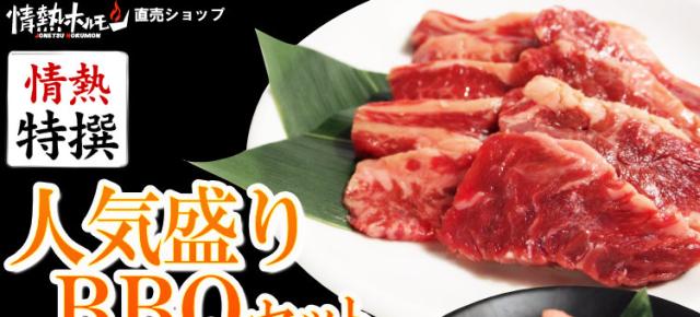 【情熱特撰】人気盛りBBQセット