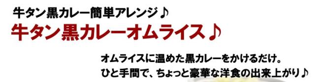 牛タン黒カレー