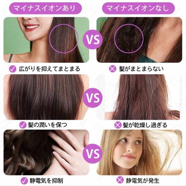 ドライヤー ヘアドライヤー 大風量 マイナスイオン 6モード切替 過熱保護 髪が潤うダメージケア ヘアケア 軽量 低騒音 使用便利 誰でも使の通販はau  PAY マーケット - 哲也卸屋