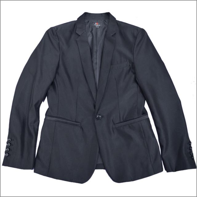 得価超激安 細身ジャケットテーラードジャケット 通販 セットの通販はau Pay マーケット Fts プレミアム ファッション 商品ロットナンバ 光沢調 黒ブラック メンズ カジュアル お兄系 キレイめ ホスト 通販在庫