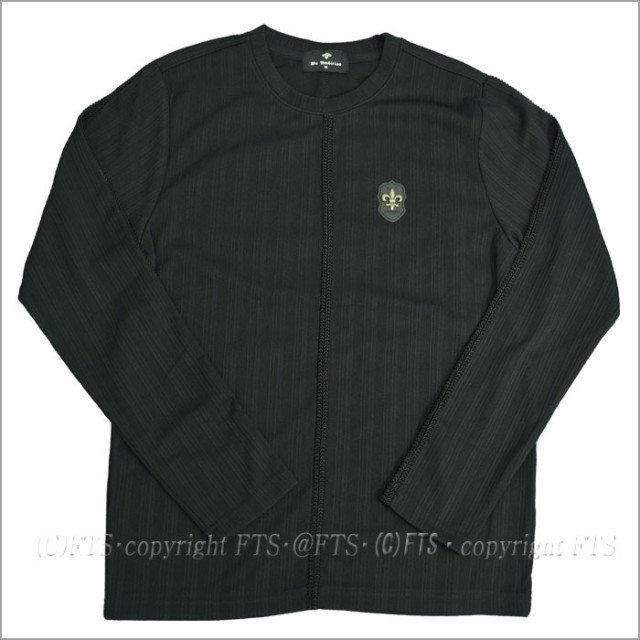 得価低価 ロングTシャツ 黒プラック アメカジの通販はau PAY マーケット - FTS プレミアム ファッション|商品ロッ ユリ紋章スタッズ テーピング&シャドーストライプ クルーネック 長袖 ロンT 春秋冬 定番高品質
